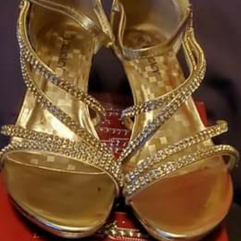 Delicacy Gold Shoe's